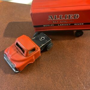 Allied van tractor trailer
